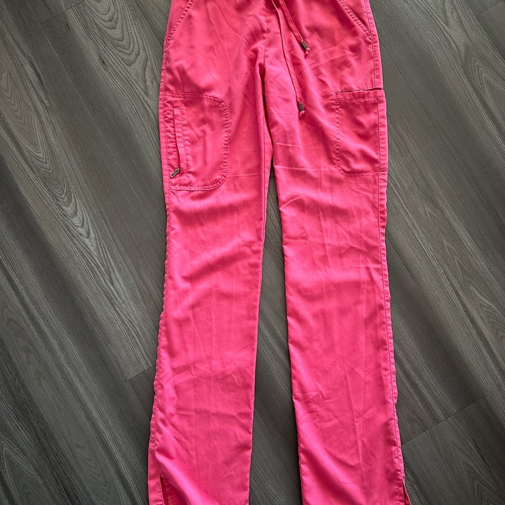 Greys Anatomy women’s Scrub pants Pink XXS